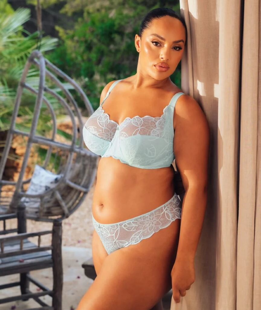 Curvy Kate Lovelace Full Cup Side Support Bra  - Pale Mint - Image 14
