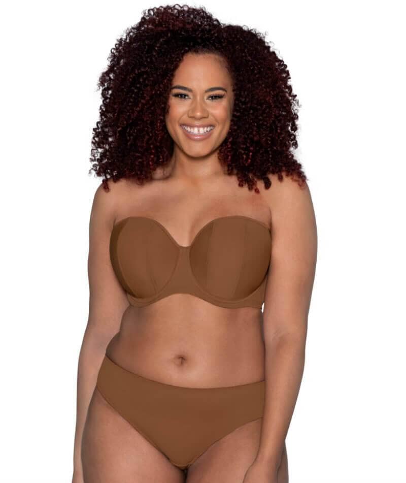 Curvy Kate Luxe Strapless Bra - Caramel - Image 10