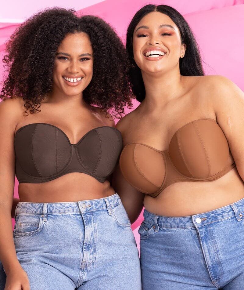 Curvy Kate Luxe Strapless Bra - Caramel - Image 12