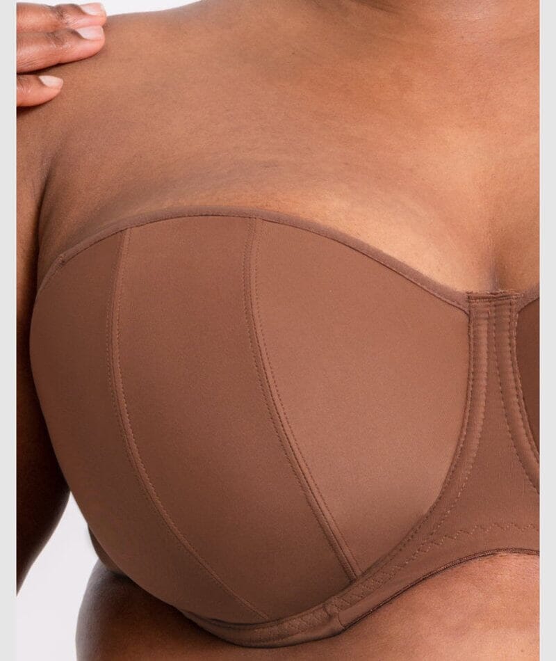 Curvy Kate Luxe Strapless Bra - Caramel - Image 15