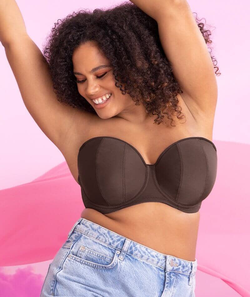 Curvy Kate Luxe Strapless Bra - Cocoa - Image 5