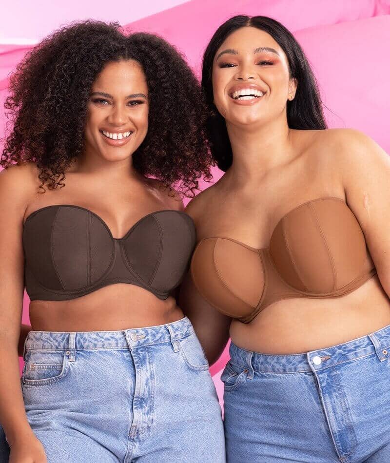Curvy Kate Luxe Strapless Bra - Cocoa - Image 6