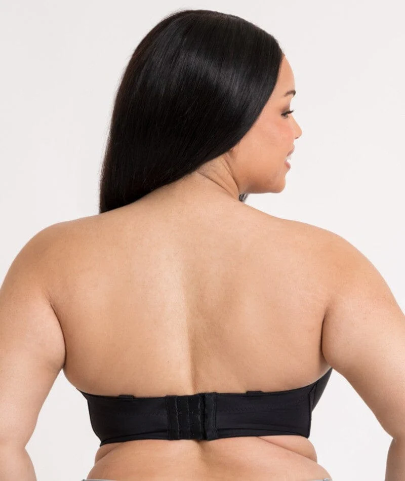 Curvy Kate Luxe Strapless Bra - Jet Black - Image 3