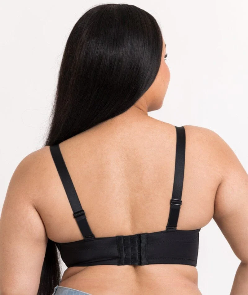 Curvy Kate Luxe Strapless Bra - Jet Black - Image 7