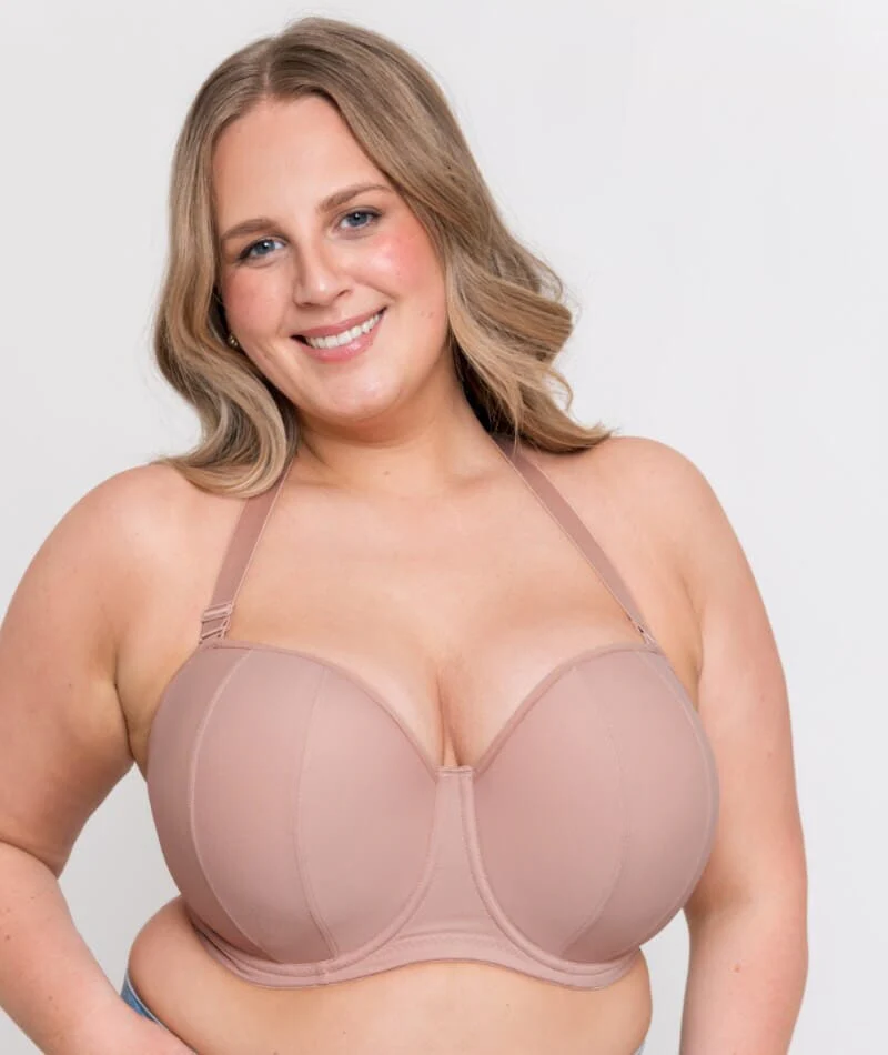 Curvy Kate Luxe Strapless Bra - Latte - Image 5