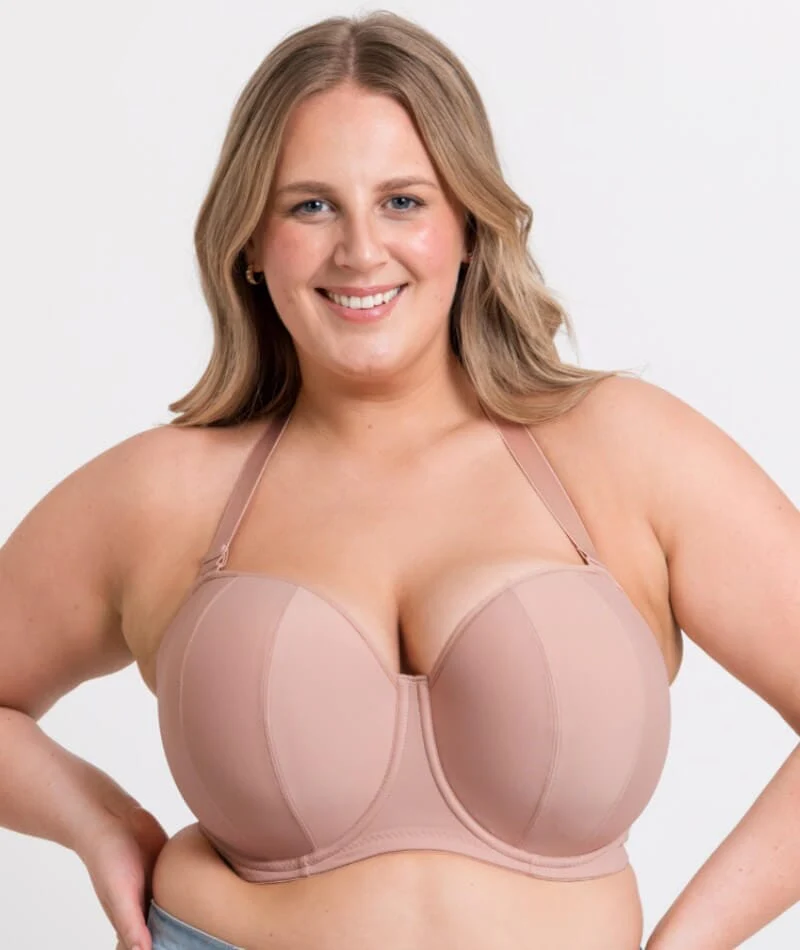 Curvy Kate Luxe Strapless Bra - Latte - Image 7