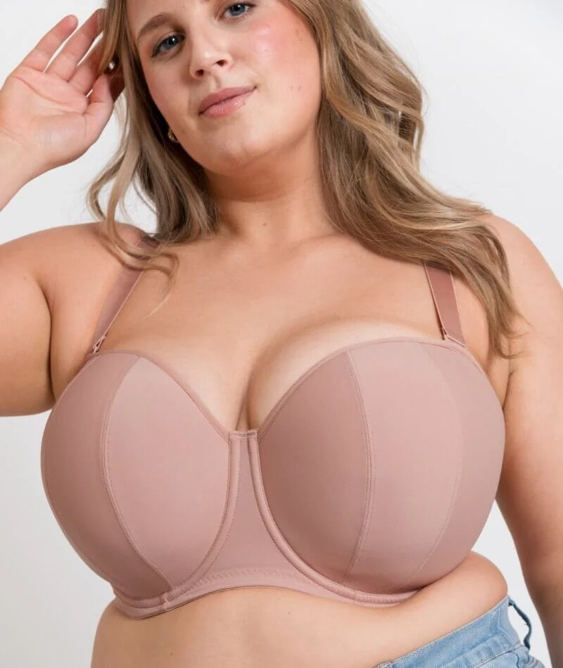 Curvy Kate Luxe Strapless Bra - Latte - Image 8