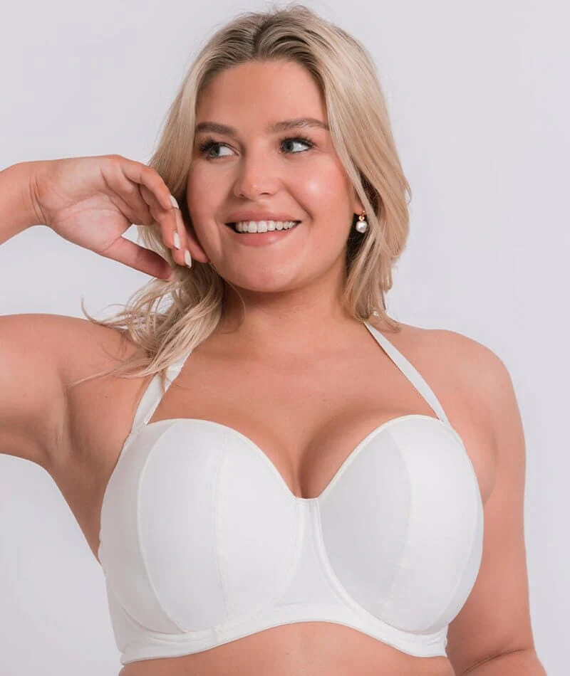 Curvy Kate Luxe Strapless Bra - Pearl Ivory - Image 7