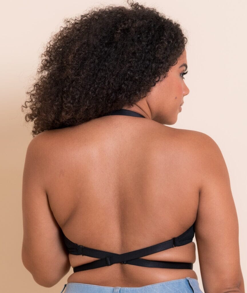 Curvy Kate Superhero Multiway Padded Plunge Bra - Black - Image 2