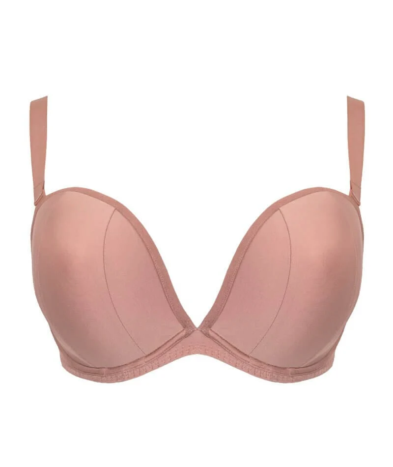Curvy Kate Superhero Multiway Padded Plunge Bra - Latte - Image 18