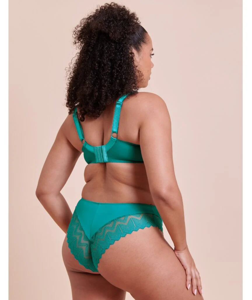 Curvy Kate Wild One Balcony Bra - Teal Blue - Image 7