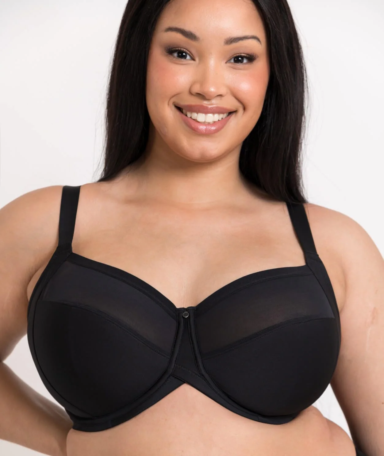 Curvy Kate Wonderfully Full Cup Bra - Black - Image 4