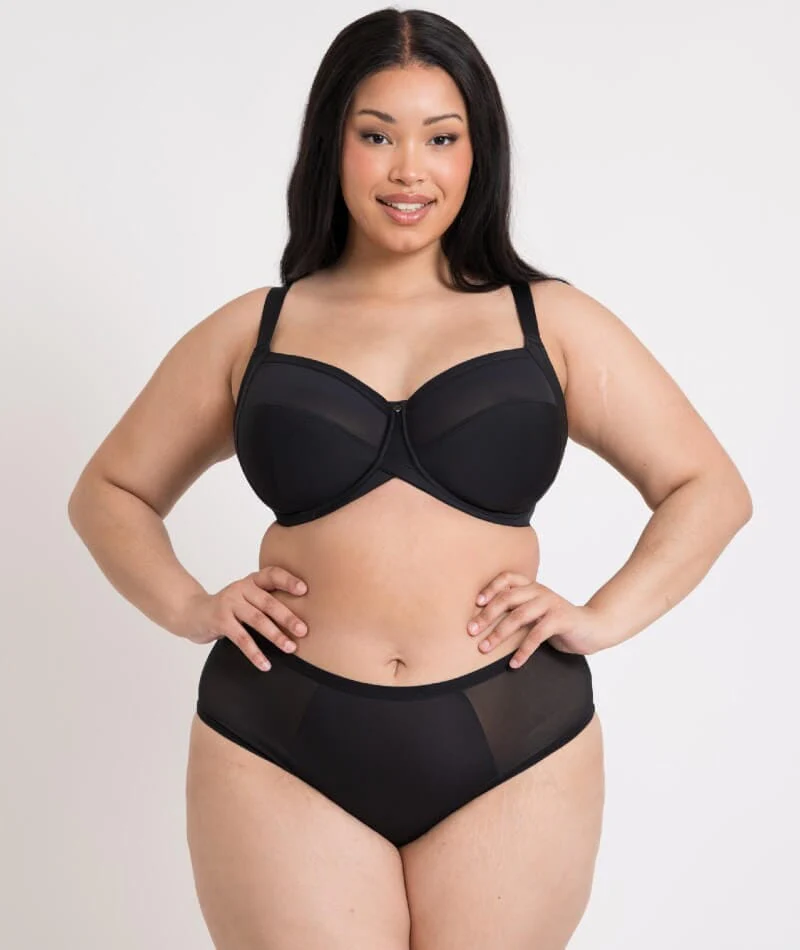 Curvy Kate Wonderfully Full Cup Bra - Black - Image 5