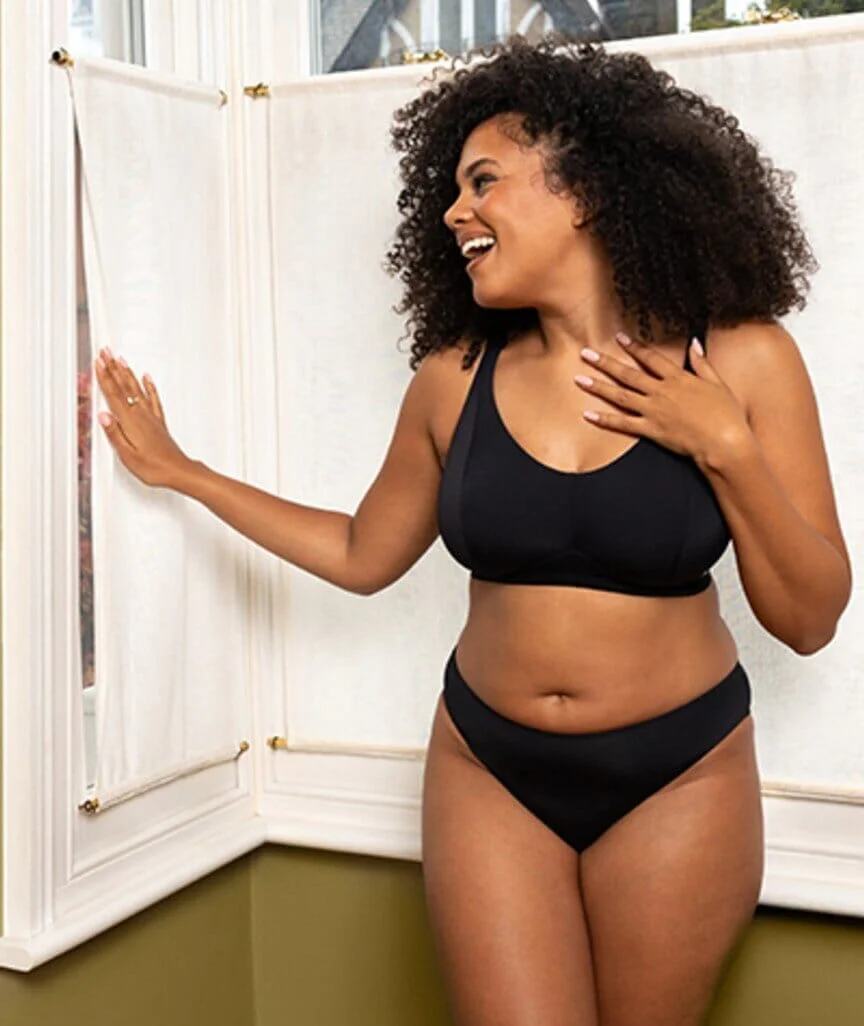 Curvy Kate Zen Brazilian Brief - Black - Image 5