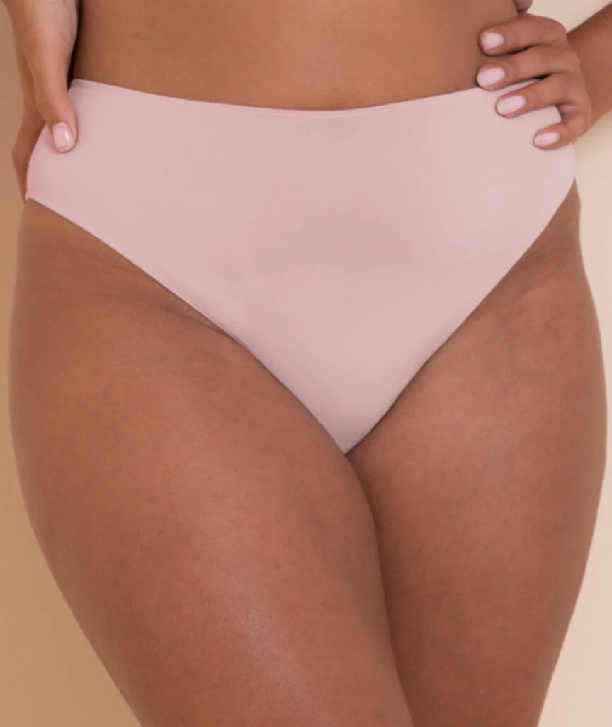 Curvy Kate Zen Brazilian Brief - Blush Pink - Image 5