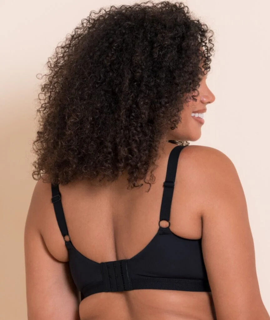 Curvy Kate Zen Wire-free Bralette - Black - Image 2