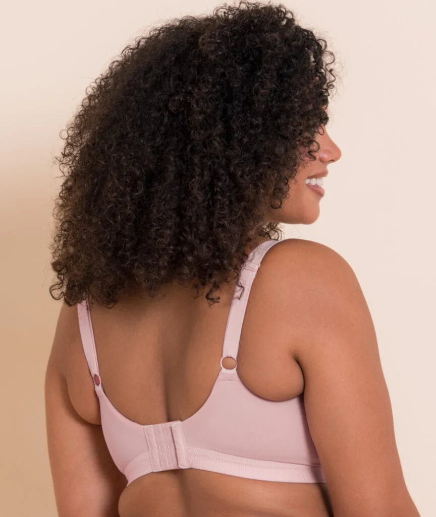 Curvy Kate Zen Wire-free Bralette - Blush Pink - Image 2