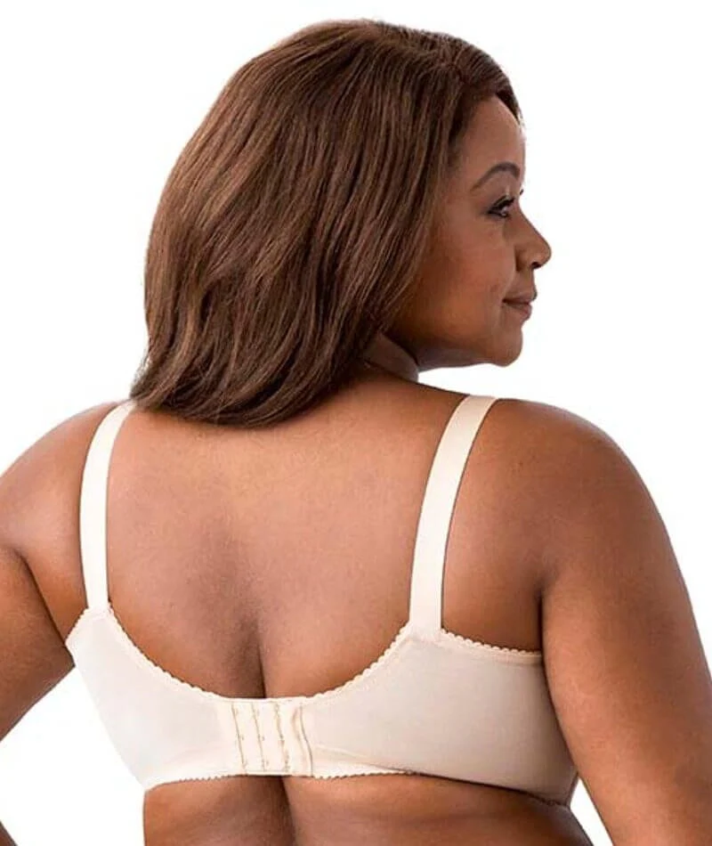 Elila Embroidered Lace Wire-Free Bra - Nude - Image 2