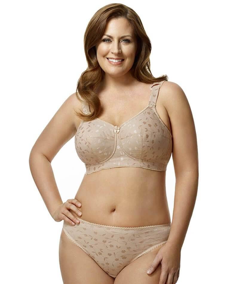 Elila Jacquard Brief - Nude - Image 3