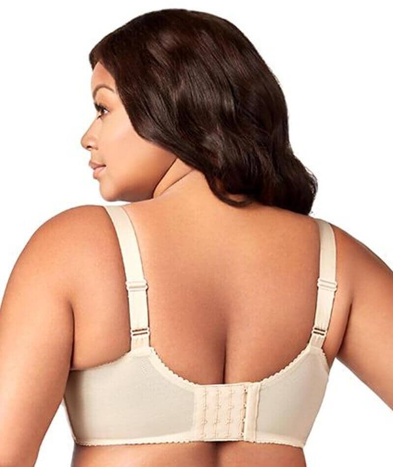 Elila Swiss Embroidered Soft Cup Wire-Free Bra - Nude - Image 2