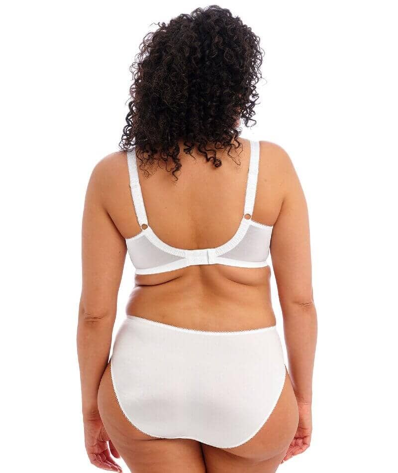 Elomi Cate Underwired Full Cup Banded Bra - White - Image 7