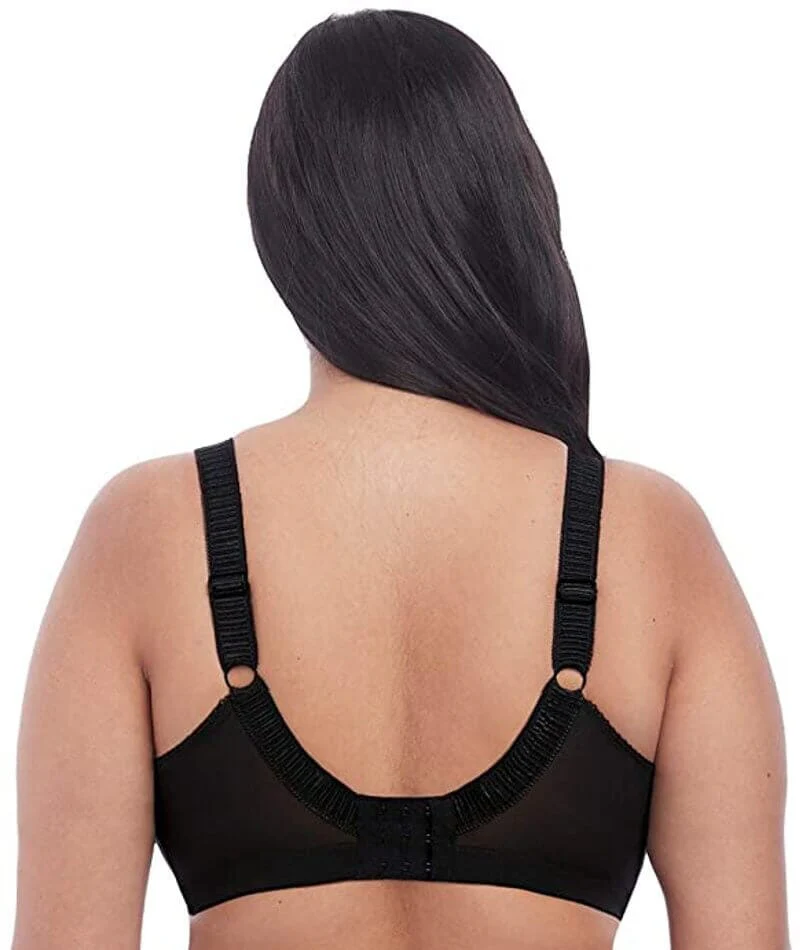 Elomi Cate Soft Cup Wire-Free Bra - Black - Image 4