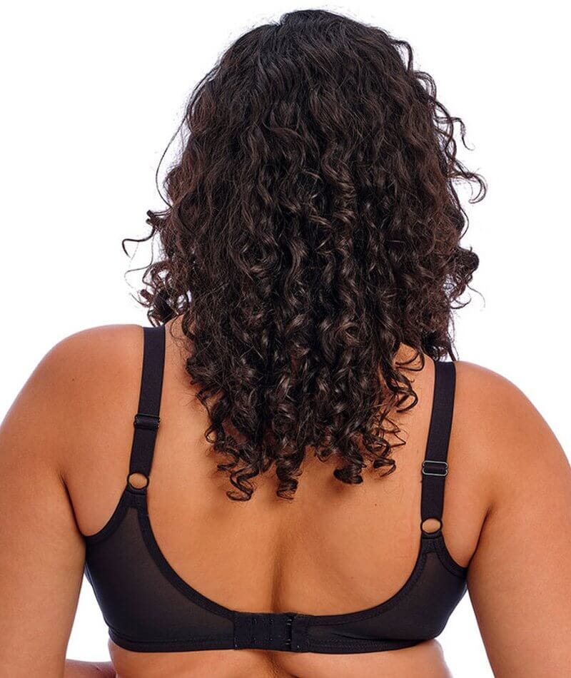 Elomi Smooth Underwire Moulded T-Shirt Bra - Black - Image 2