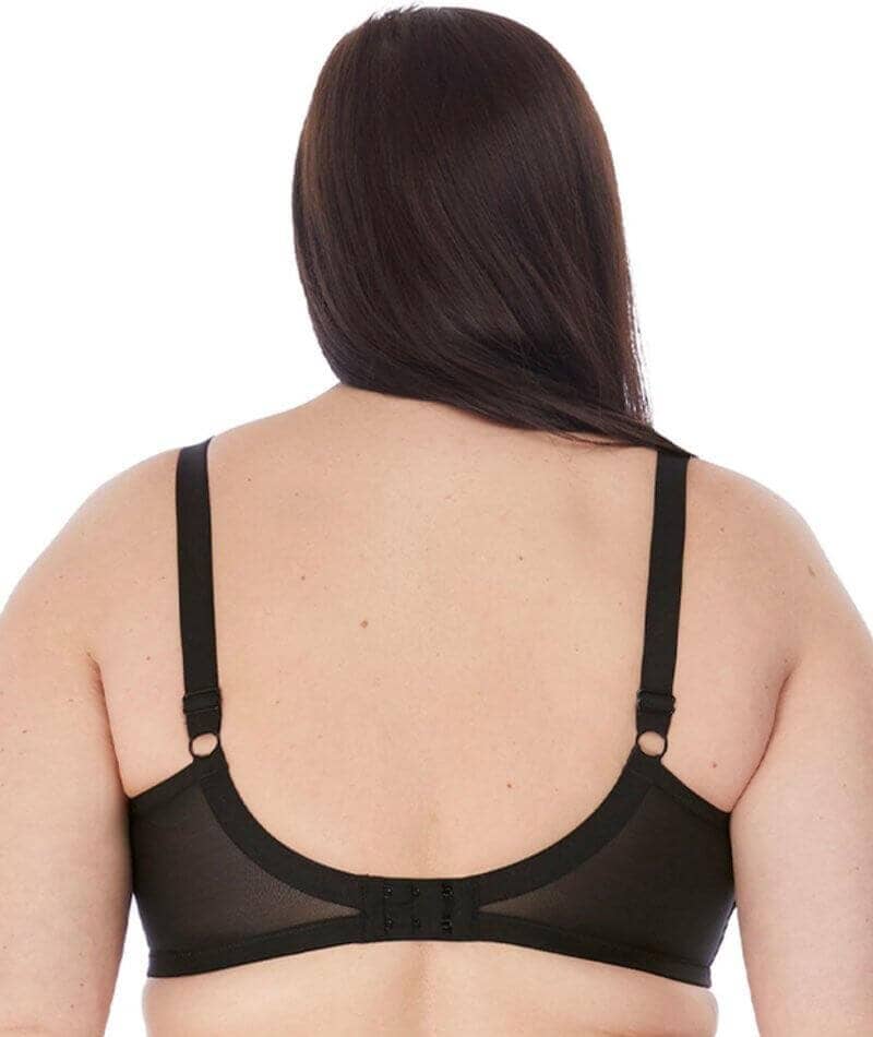 Elomi Sachi Underwired Plunge Bra - Black - Image 4