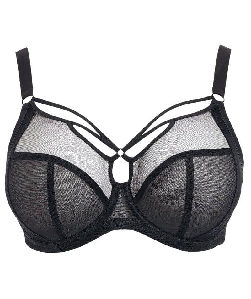 Elomi Sachi Underwired Plunge Bra - Black - Image 9