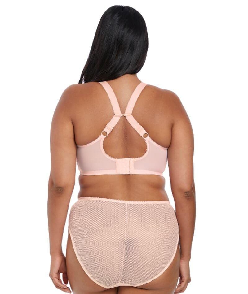 Elomi Charley Underwire Stretch Plunge Bra - Ballet Pink - Image 11