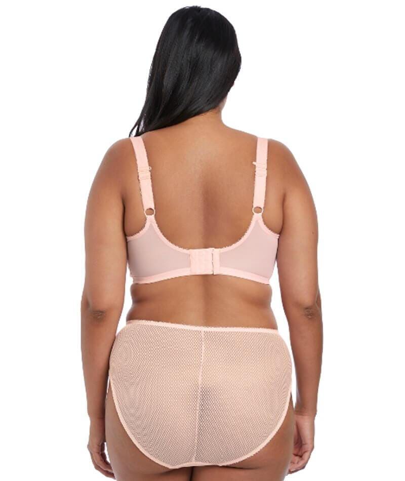 Elomi Charley Underwire Stretch Plunge Bra - Ballet Pink - Image 12