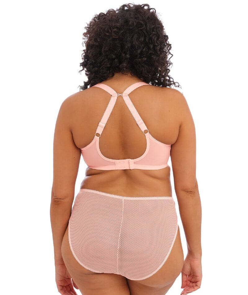 Elomi Charley Underwire Stretch Plunge Bra - Ballet Pink - Image 8