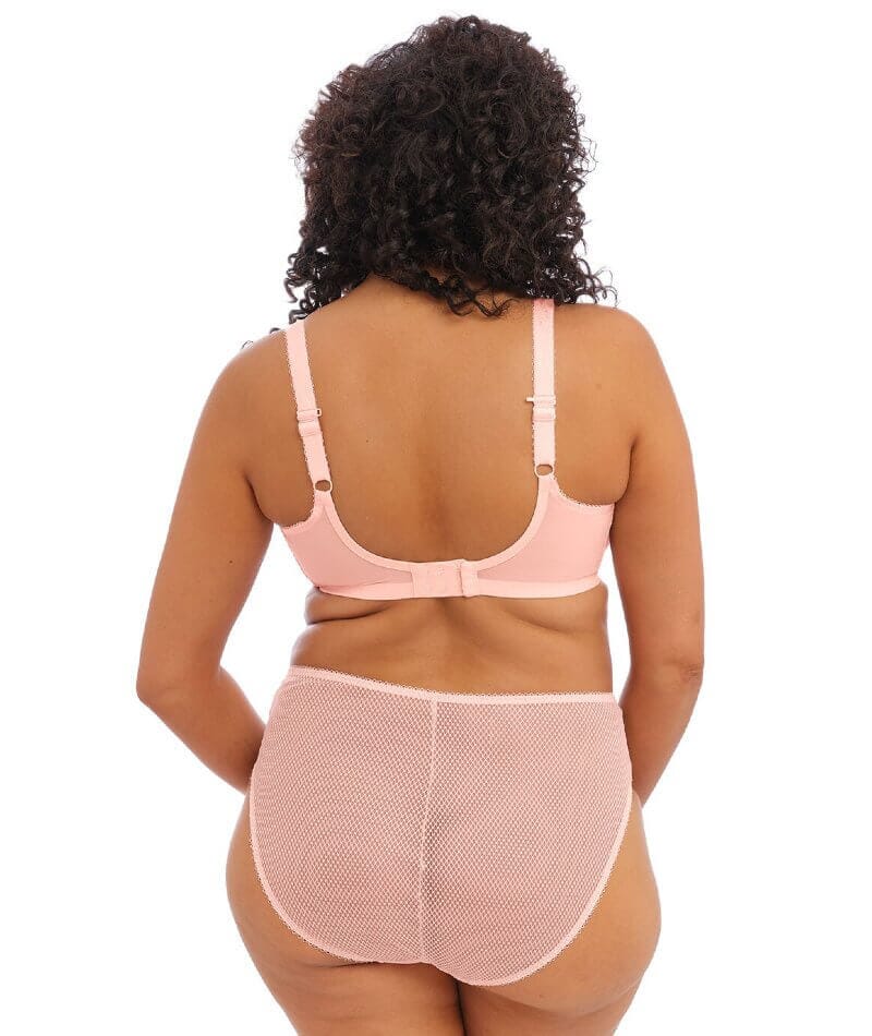 Elomi Charley Underwire Stretch Plunge Bra - Ballet Pink - Image 9