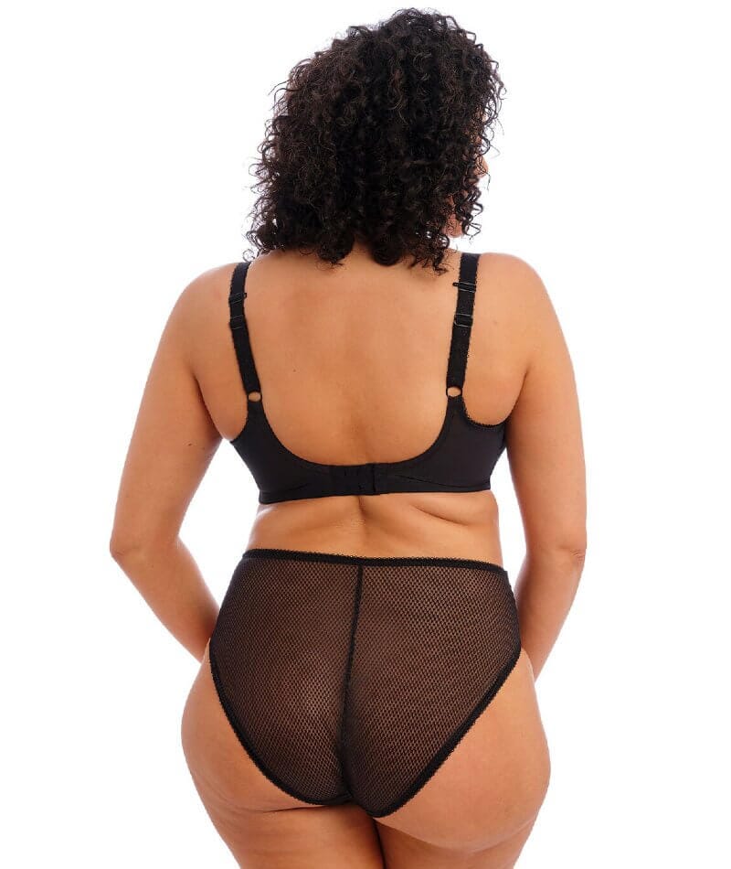 Elomi Charley Underwire Stretch Plunge Bra - Black - Image 10