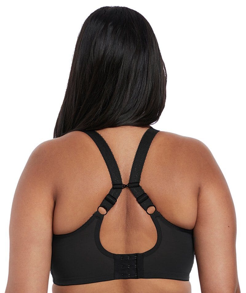 Elomi Charley Underwire Stretch Plunge Bra - Black - Image 7