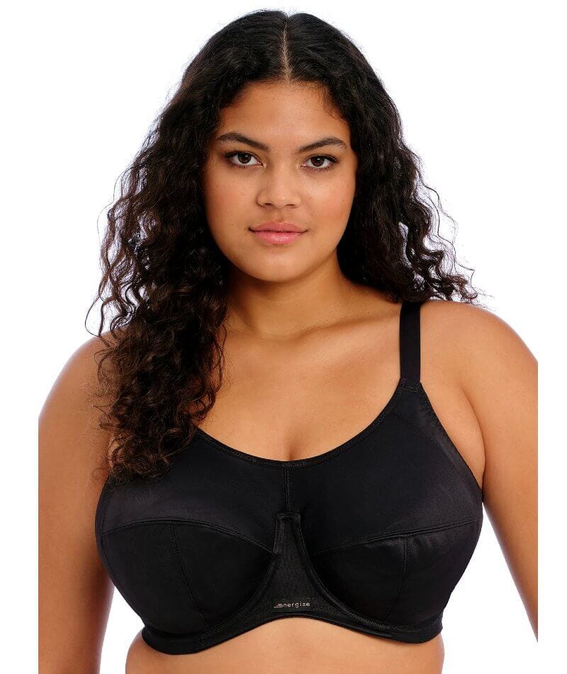 Elomi Energise Underwired Sports Bra - Black - Image 4