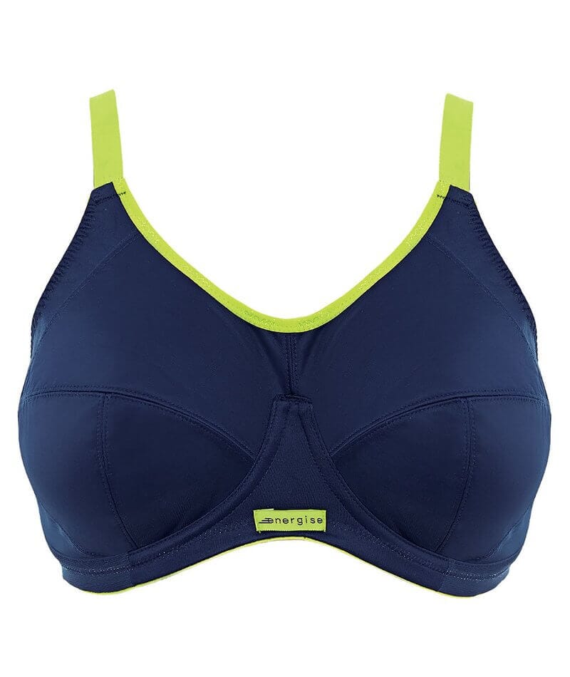 Elomi Energise Underwired Sports Bra - Navy - Image 6