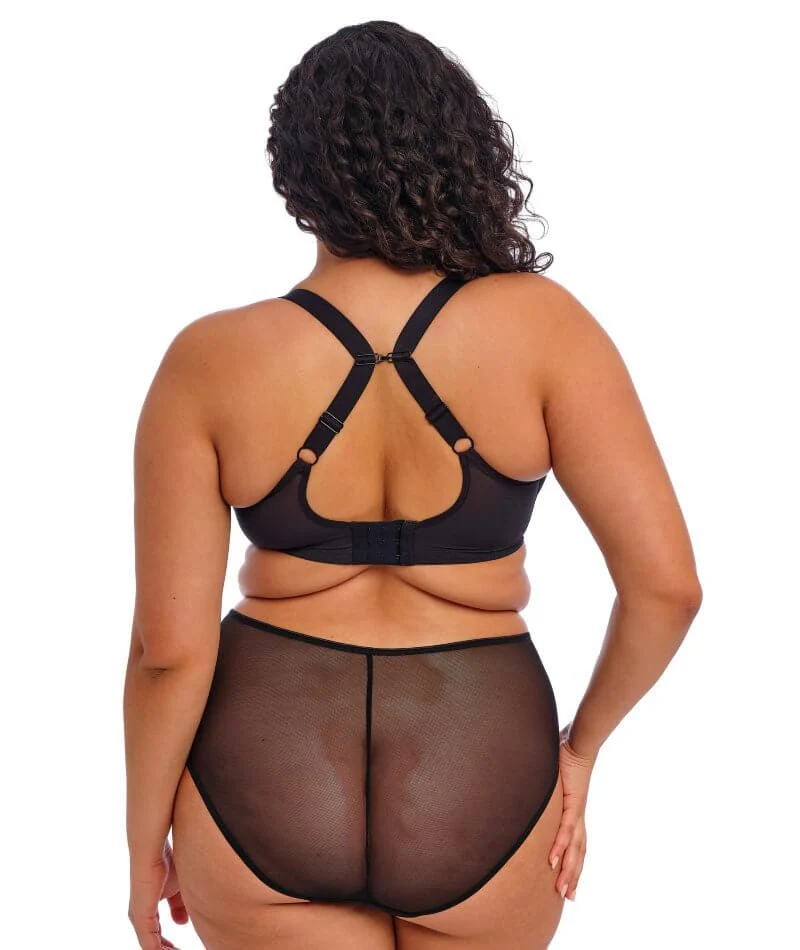 Elomi Matilda Underwired Plunge Bra - Black - Image 11