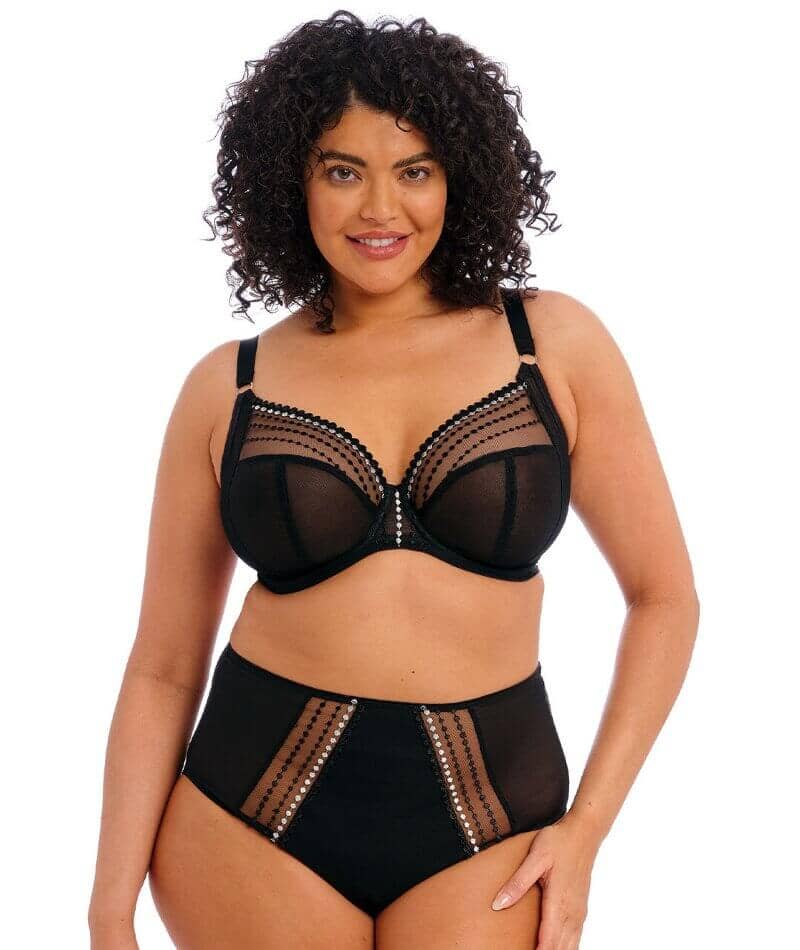 Elomi Matilda Underwired Plunge Bra - Black - Image 13