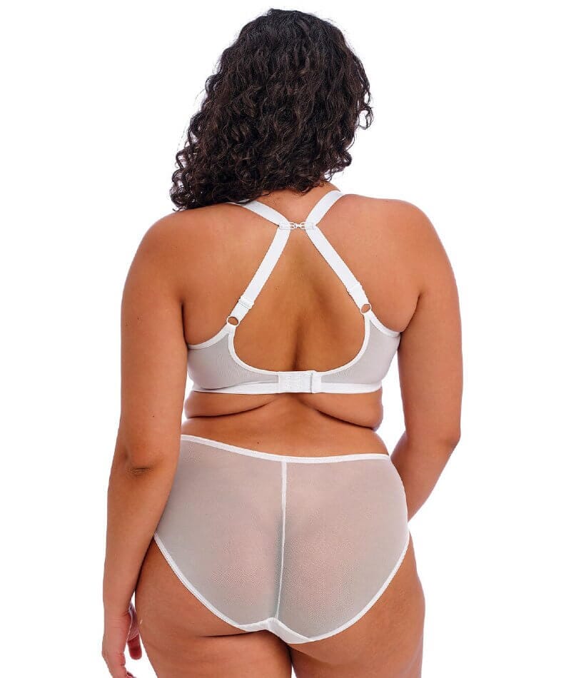 Elomi Matilda Underwired Plunge Bra - White - Image 8