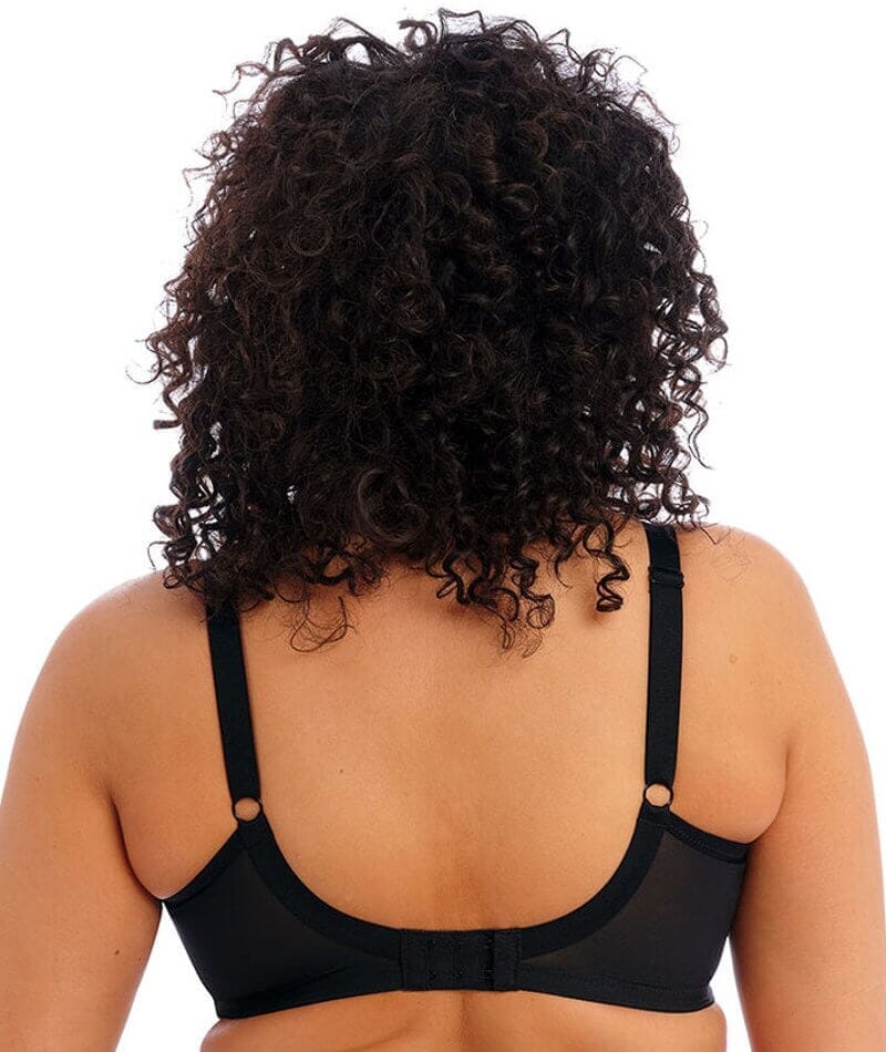 Elomi Brianna Underwire Plunge Bra - Black - Image 4