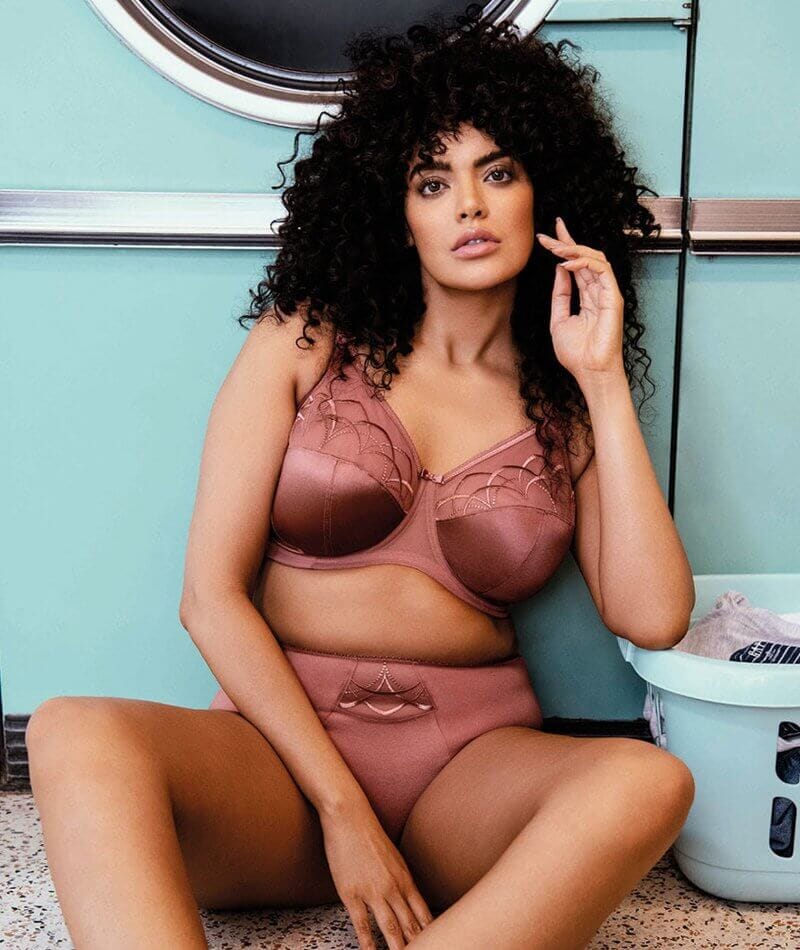 Elomi Cate Full Brief - Rosewood - Image 6