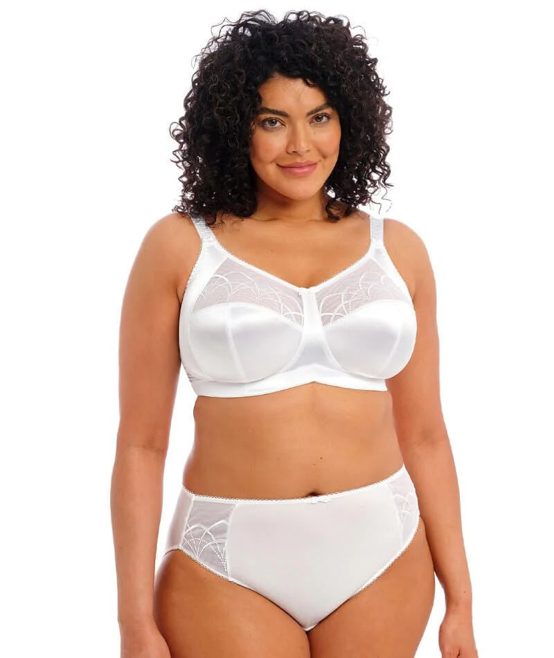 Elomi Cate Soft Cup Wire-Free Bra - White - Image 7