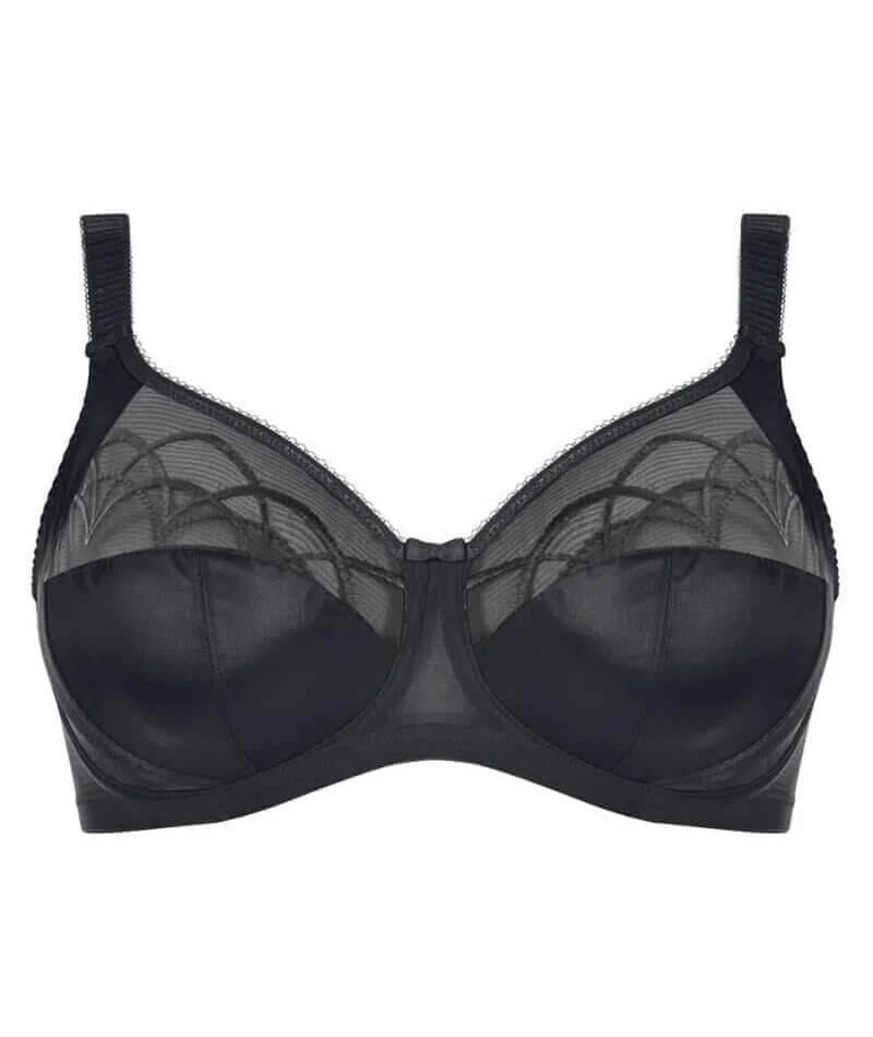 Elomi Cate Underwired Full Cup Banded Bra 2 Pack - Black/Latte - Image 19
