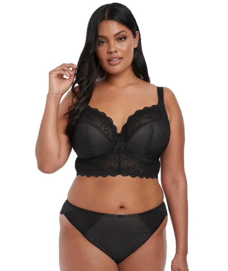 Elomi Charley Underwire Bralette - Black - Image 11