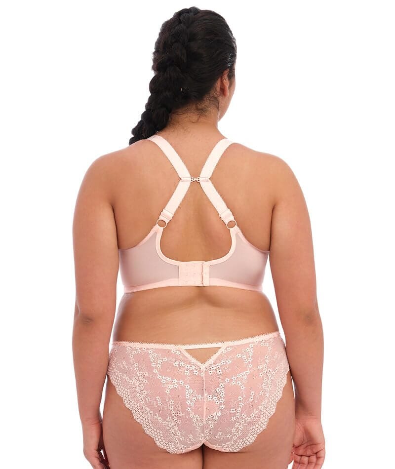Elomi Charley Underwire Plunge Bra - Ballet Pink - Image 10