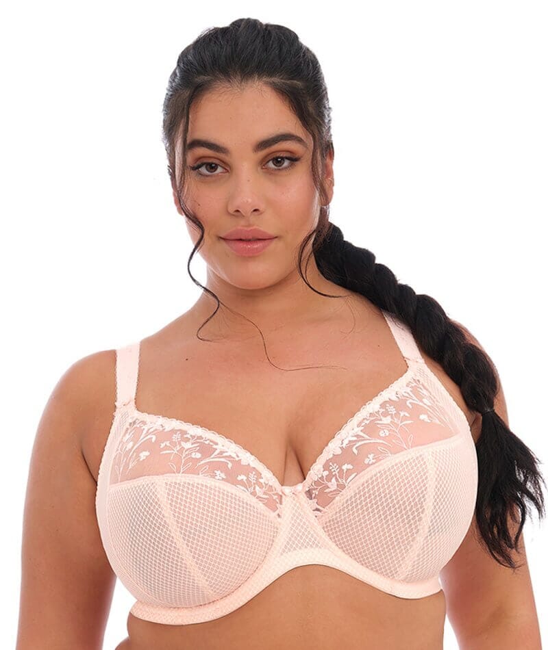 Elomi Charley Underwire Plunge Bra - Ballet Pink - Image 4