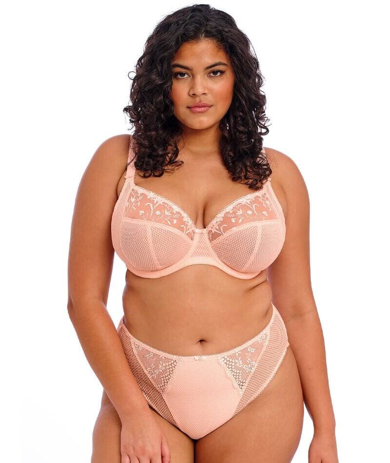 Elomi Charley Underwire Plunge Bra - Ballet Pink - Image 7