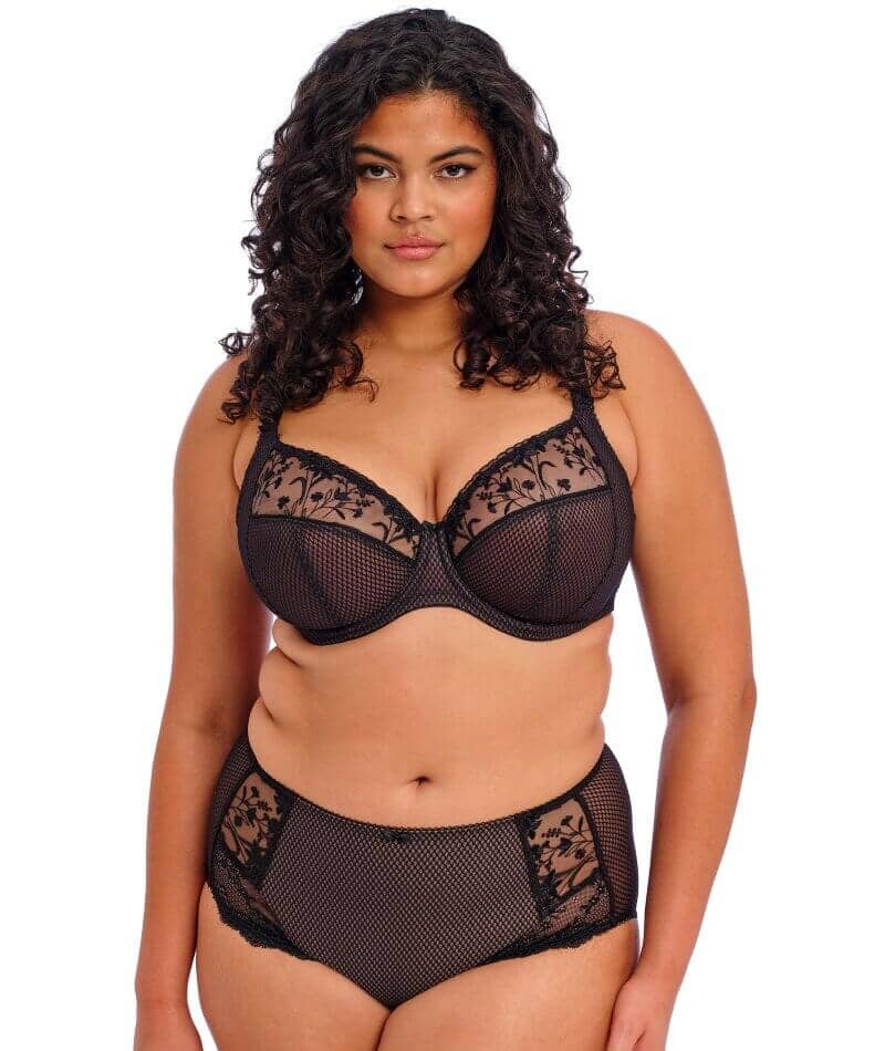 Elomi Charley Underwire Plunge Bra - Jet - Image 7