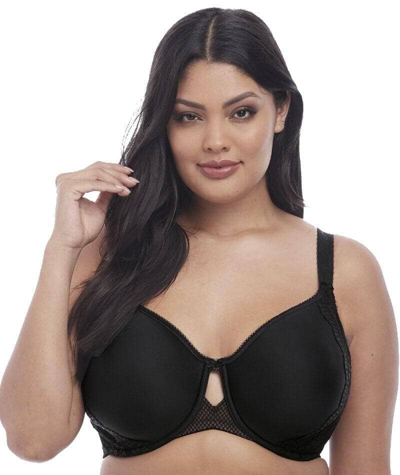 Elomi Charley Underwired Moulded Spacer Bra - Black - Image 3